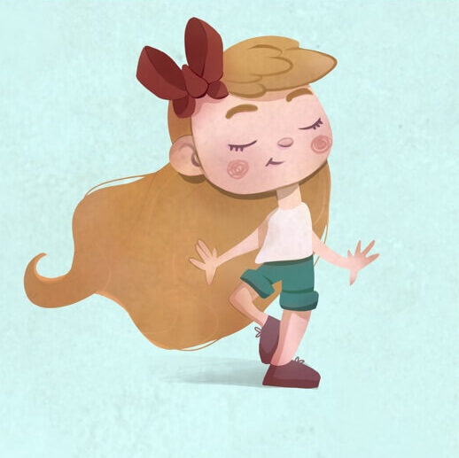 Ilustracja na zamówienie - projektr postaci do książki