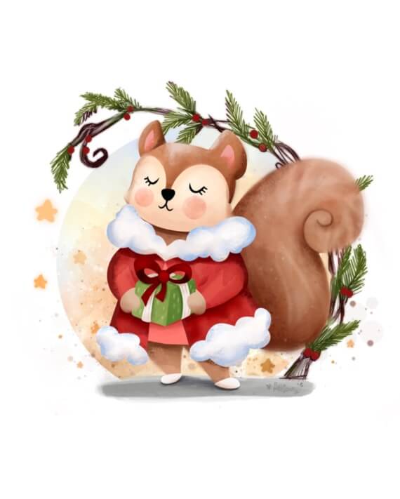 Ilustracje na zamówienie – portret postaci autorskiej