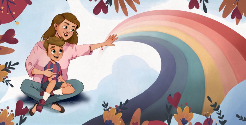 Ilustracje na zamówienie – scena ilustracyjna dla dzieci