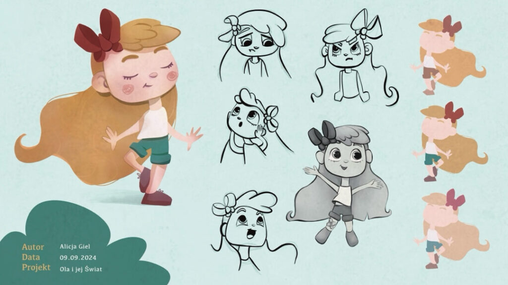 Ilustracje na zamówienie – ilustracja bohatera w różnych wariantach