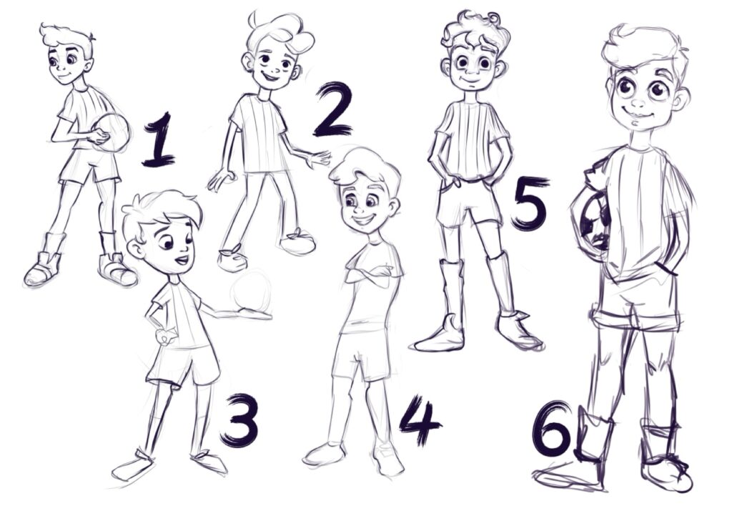 Ilustracje na zamówienie – projekt postaci do książki dziecięcej