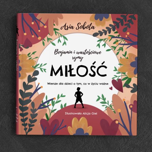 Autorska ilustracja okładkowa do książki dla dzieci, projekt dla self-publishera książki dziecięcej